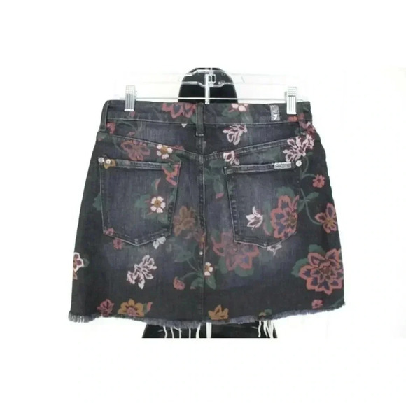 ladies jean 7 for all mankind skirt - Picture 2 of 4